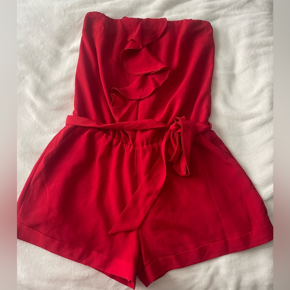 Strapless Romper